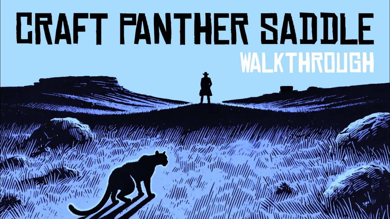 How To Craft Panther Trail Saddle in RDR2 (Step by Step) - Walkthrough