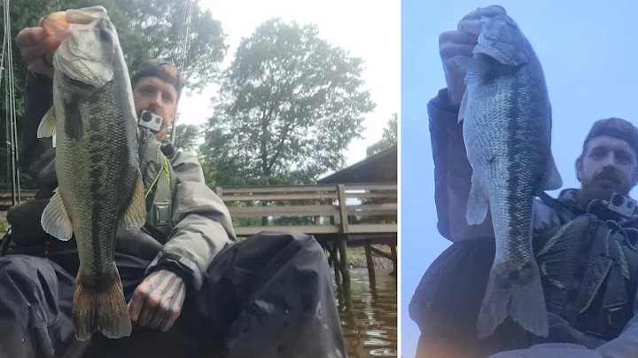 Big largemouth and spots at Lake Norman. Rain is the dinner bell