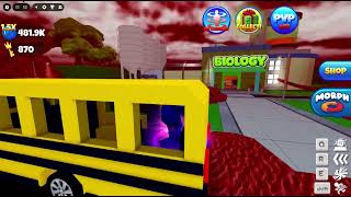 Morph world but i can't be a green morph or touch green