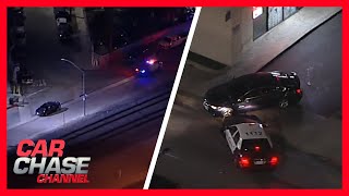 LA Car Chase: Erratic driver evades multiple police vehicles | Car Chase Channel