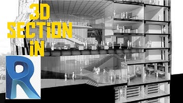 how to make 3D section in revit #new