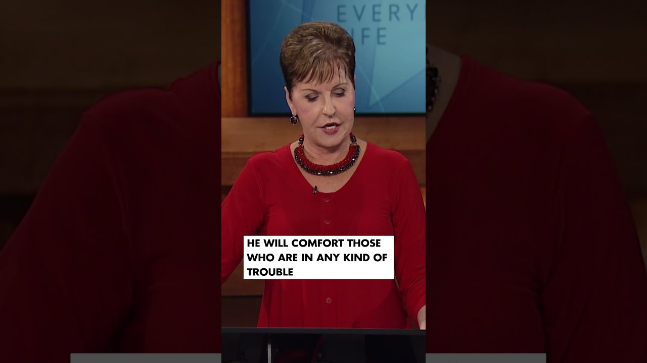 Comfort In Times Of Trouble Joyce Meyer