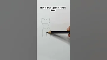 How to draw a perfect female body  #Repost  #tutorial #arttips #arttipsandtricks