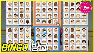 Wii Party - Bingo (Master com, Eng Sub) Player Paul vs Yoko vs Jackie vs Takumi | AlexGamingTV