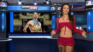 Naked News Bulletins January 22 - Veronica Foxx - Could Sports Illustrated be Disappearing?
