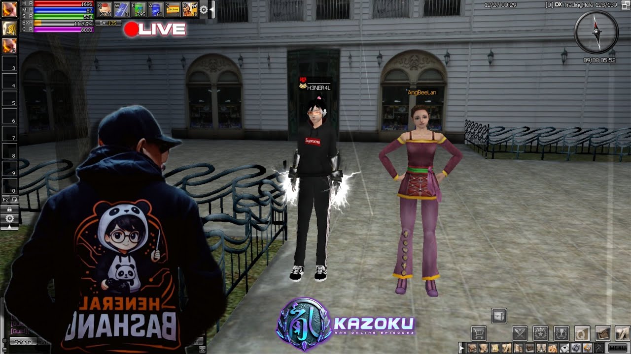 Kazoku Ran Online EP3 - Classic RAN Online Ep-3/PC Games MMORPG 🔴Live - Official Server - Day22