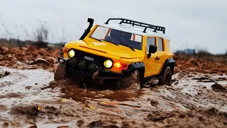 Пытались, но не удалось засадить в грязи FMS Toyota FJ Cruiser ... RC OFFroad 4x4