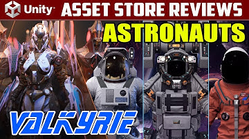 Unity Asset Reviews - Astronauts and Sci-Fi Character 09 (Valkyrie)
