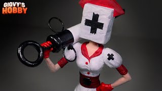 REAPER NURSE ➤ Dark Deception: Chapter 4 ★ Polymer clay Sculpture