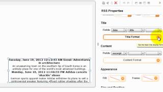 How to add RSS widget to NoviSign Digital Signage