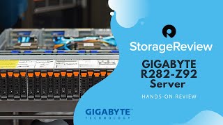 GIGABYTE R282-Z92 Dual AMD Processor Server Hands On