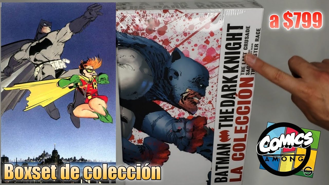 Vistazo/ Unboxing al Boxset de Batman The Dark Knight La Colección de DC  Comics México. - YouTube