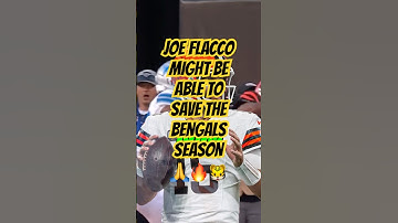 Joe Flacco to the BENGALS 🐯🔥