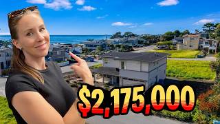 Cambria Beachside Home Tour Garage Jetted Tub Coastal Charm