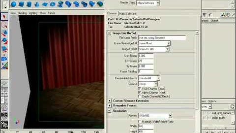 Maya Project Part 56: Render Globals