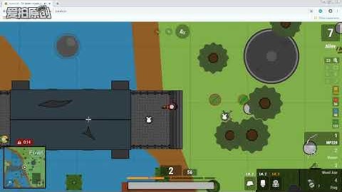 surviv io 5 kills win with Vector & MP220