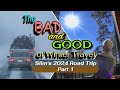 The good and bad of winter travel slims 2024 road trip part 1