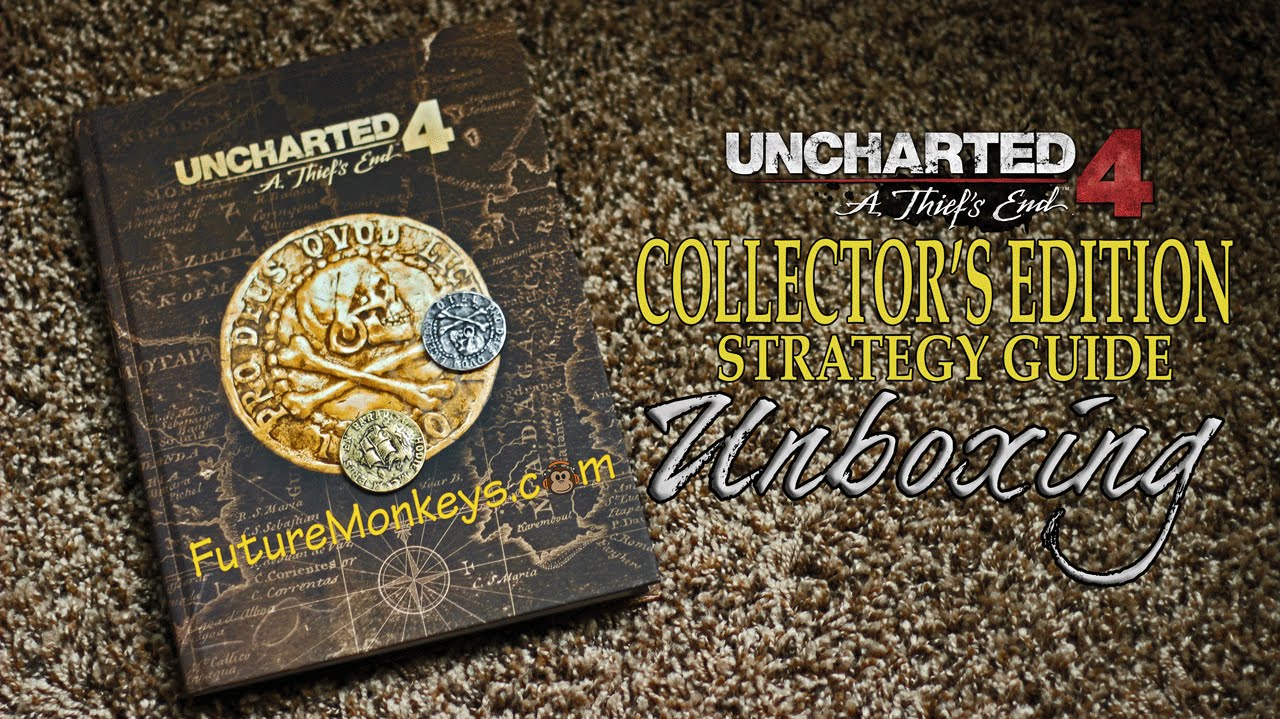 Uncharted 4 A Thief S End Collector S Edition Guide Unboxing Youtube