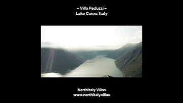 Villa Peduzzi, Lake Como - NORTHITALY VILLAS #shorts