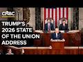 President Trump delivers the 2026 State of the Union address to Congress — 2/24/2026