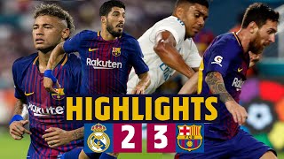 🔥⚽ HIGHLIGHTS | BARÇA - REAL MADRID (3-2) (2017)