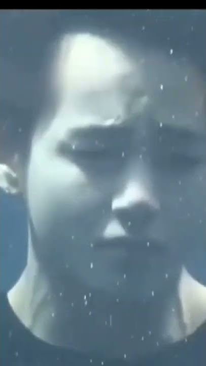 Taehyung shooting underwater sence for RUN MV #runbts  #V #kimtaehyung