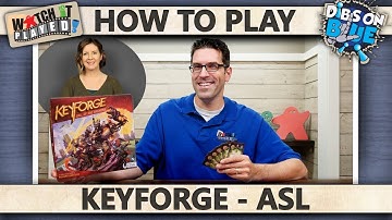 KeyForge - WITH ASL - How To Play