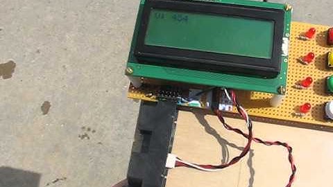 Sharp IR GP2Y0A710K0F Outdoors test