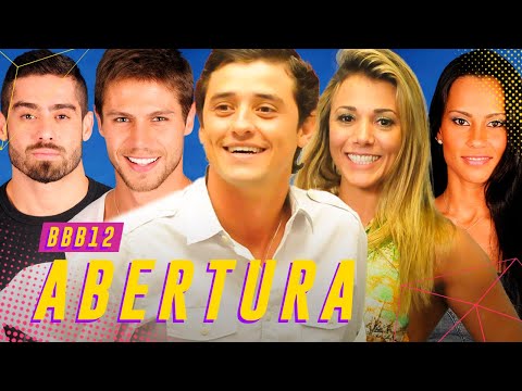 ABERTURA DO BBB12: FAEL, FABIANA, JONAS, YURI E TODO O ELENDO DA TEMPORADA! | BIG BROTHER BRASIL 12