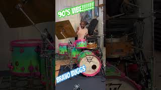 90’s Vibe!!!!!! #drums #drum #drumcover #livemusic #clothing #viral #love #musica #musicproducer