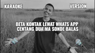 Karaoke | Wanri Tobe - Centang 2 Ma Sonde Balas
