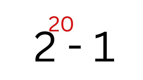 Math Olympiad Preparation 2^20-1 | Calculate Without Calculators