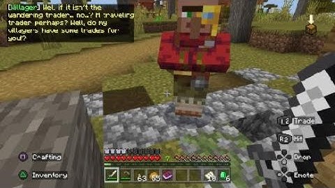 traveling trader Minecraft pt 1