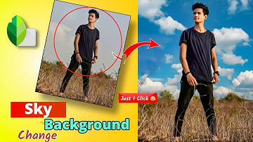 Snapseed Blue Sky Photo Editing || Sky Background Change || Snapseed Tutorial