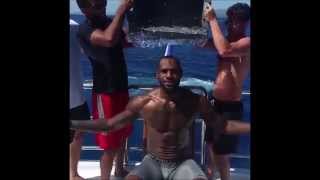 Lebron James Ice Bucket Challenge