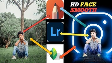 How-to Lightroom बेकग्राउंड Colour Snapceed Background Change Sketchbook Face smooth #editing #video
