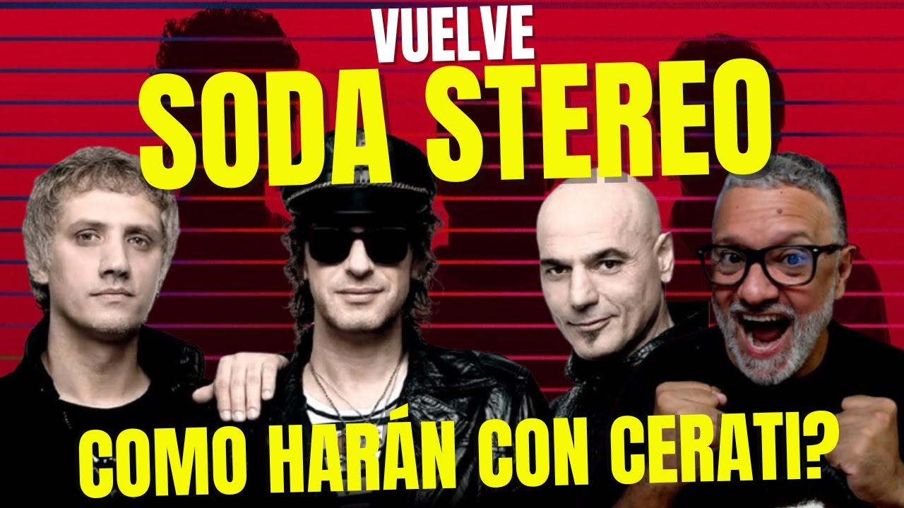 SODA STEREO Vuelve SIN Cerati: ¿Cómo Lograrán su PRESENCIA en el Escenario? 🤯 Tecnología EXPLICADA