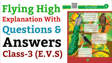 Flying High, Class 3 | Explanation With Questions And Answers (NCERT) | E.V.S