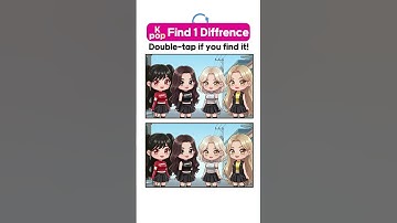 Black pink JUMP find 1 diffrence #findthedifference #spotthedifference #blackpink