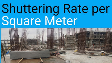 Shuttering Rate Per Square Meter || Shuttering Work|| Rate of Shuttering Per Square Meter