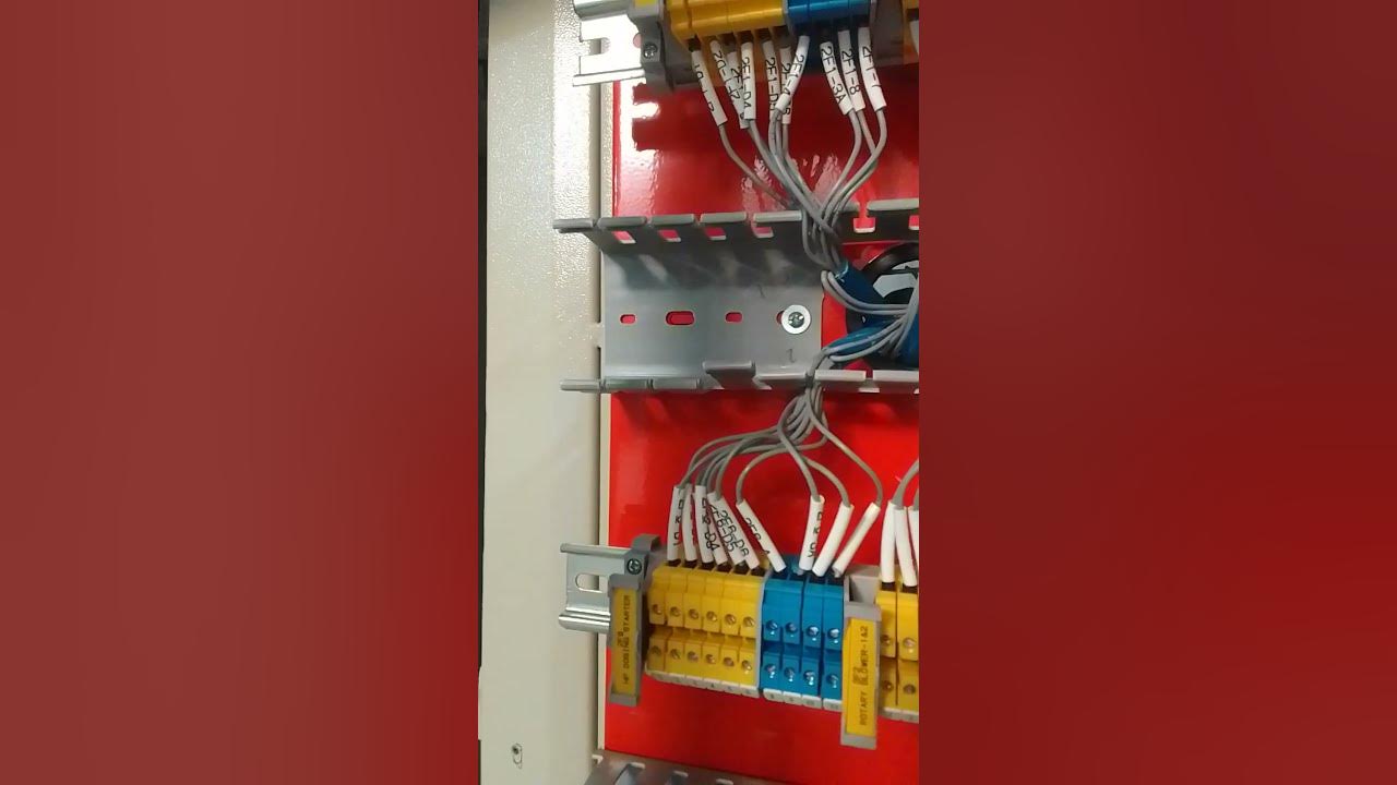 marshalling wiring electrical control pannel #electrical #wiring #