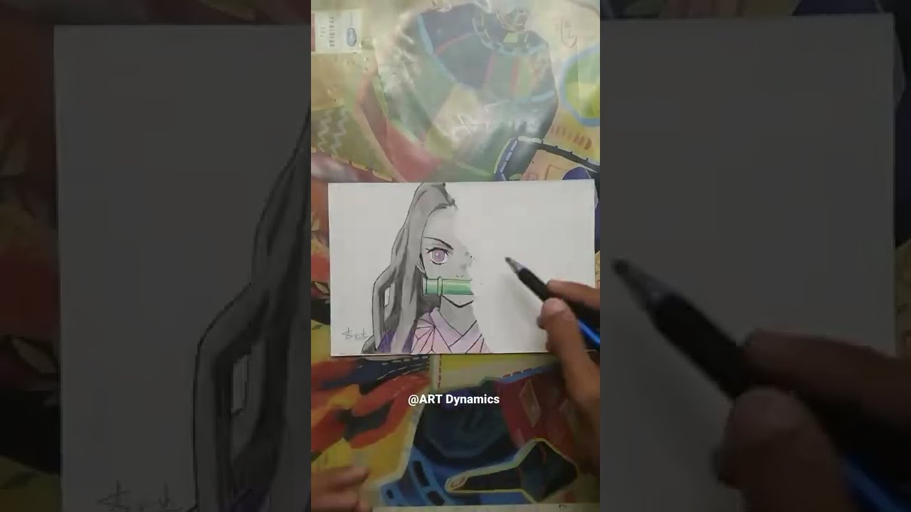 RIPPING MY DRAWING? Art Challenge 
