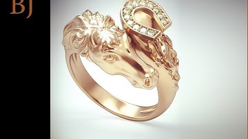 Speed modeling horse