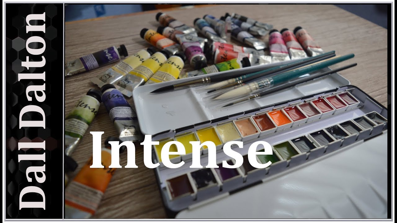 Akwarele Renesans INTENSE - pierwsze wrażenia i próbnik