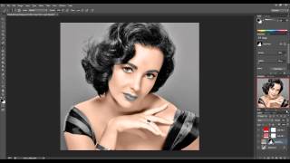 Photoshop Tutorial: How to colorize black and white photos - Extended Tutorial screenshot 5