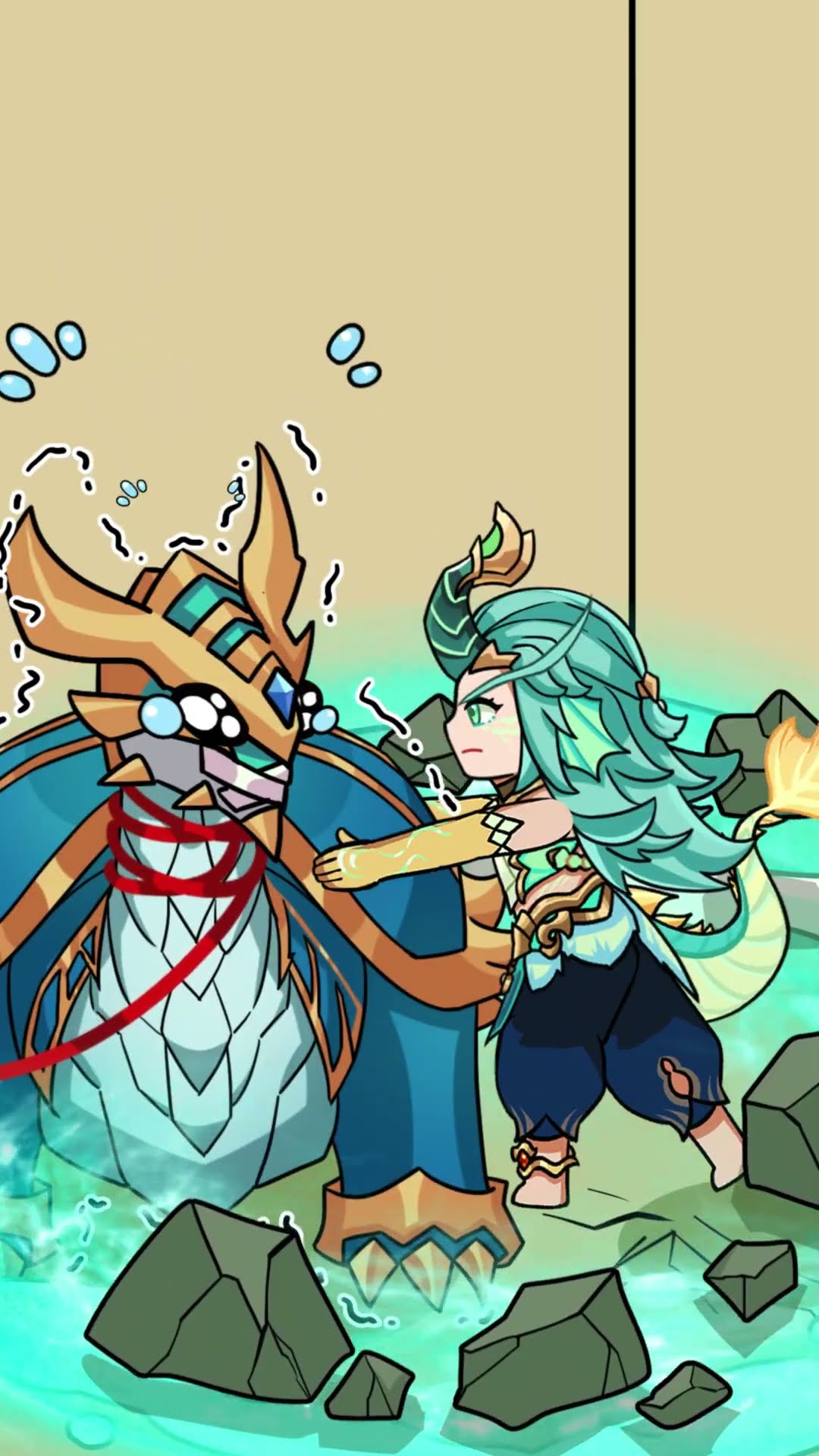 Dragon Turtle: ? Kalea: ? Teammates: ?