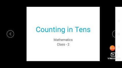 CLASS-2 MATHS COUNTING IN TENS (Chickens and the clever fox)