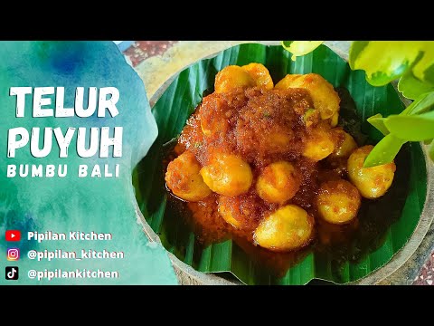 Bumbu Bali Telur Puyuh