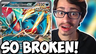 Roaring Moon ex Is Here & It's BROKEN! Instantly Knockout Anything Or OHKO! Paradox Rift PTCGL