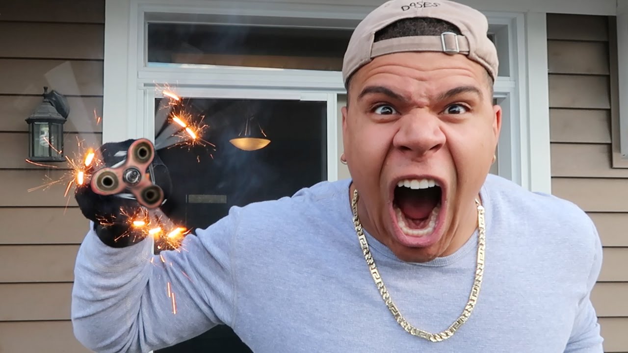 experiments for kids 1000 MPH FIDGET SPINNER VS FIREWORKS!!